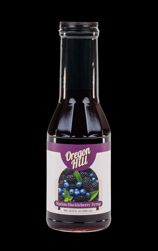 Oregon Hill Marion-Huckleberry Syrup