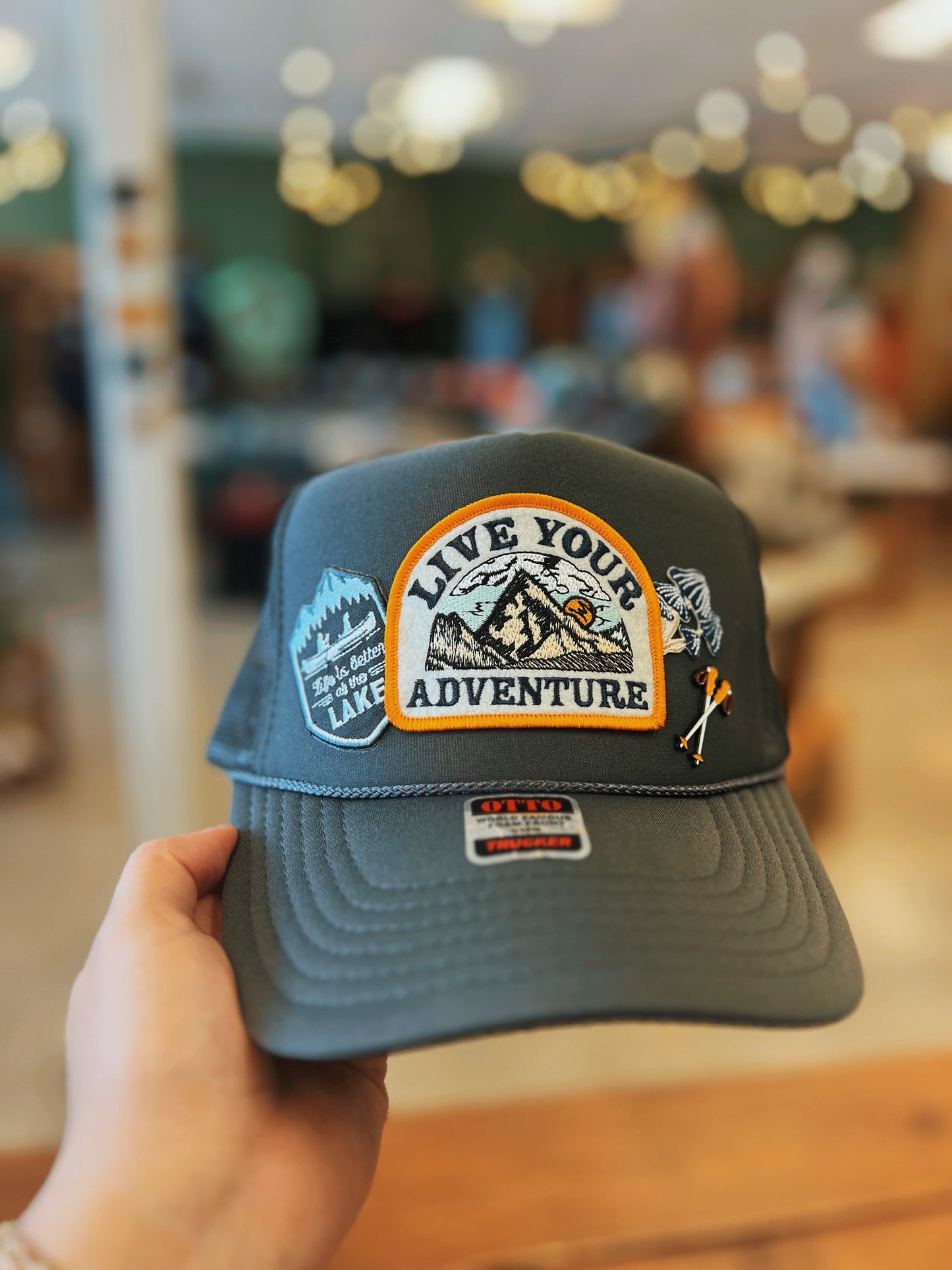 Live Your Adventure Foam Trucker Hat