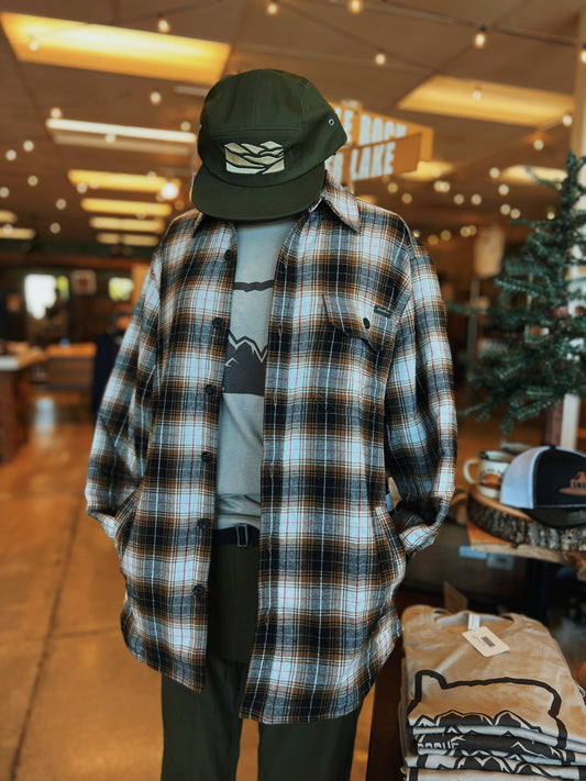 Eddie Bauer Fleece Lined Flannel