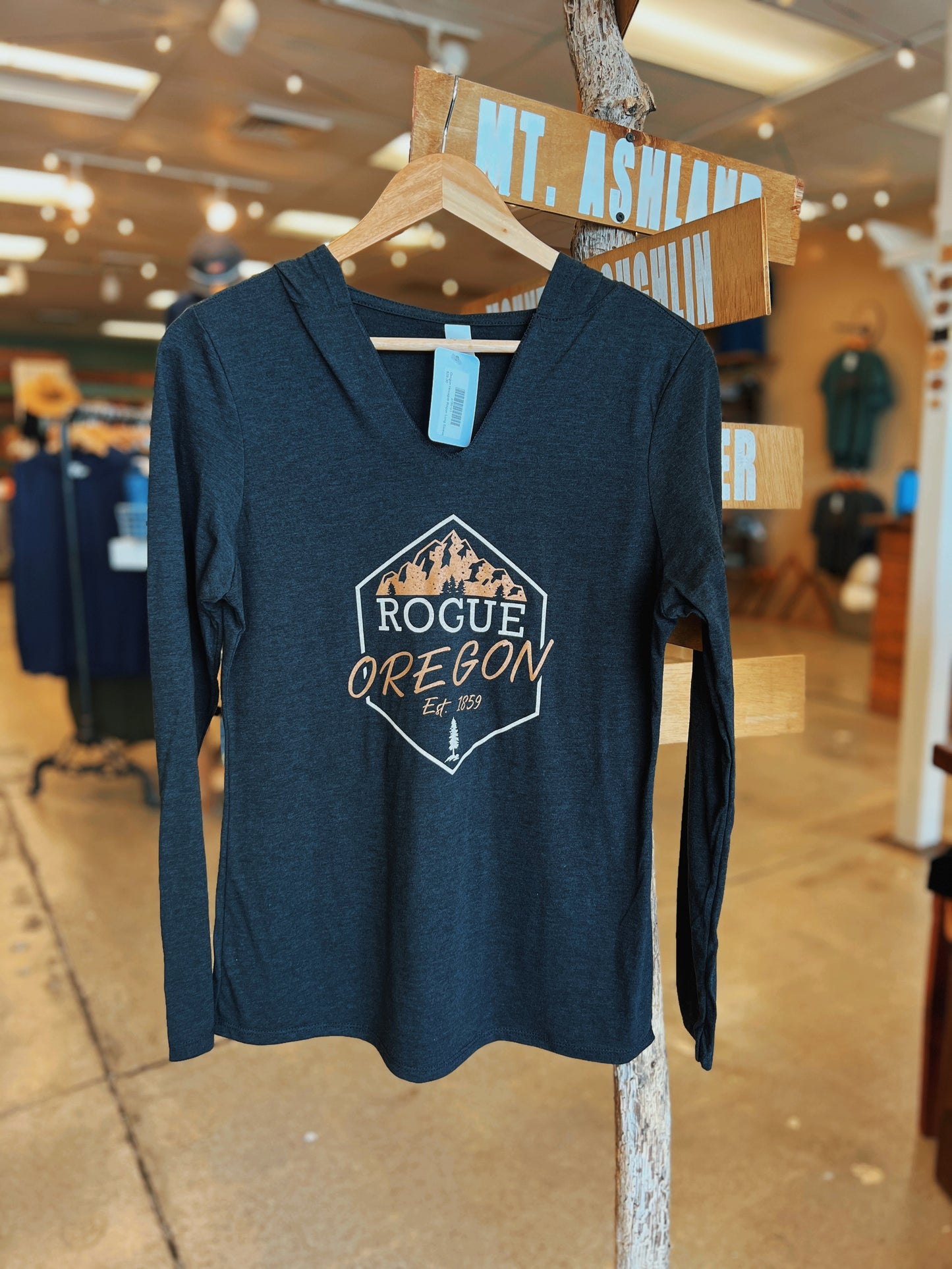 Oregon Hexagon Rogue Long Sleeve Hoodie