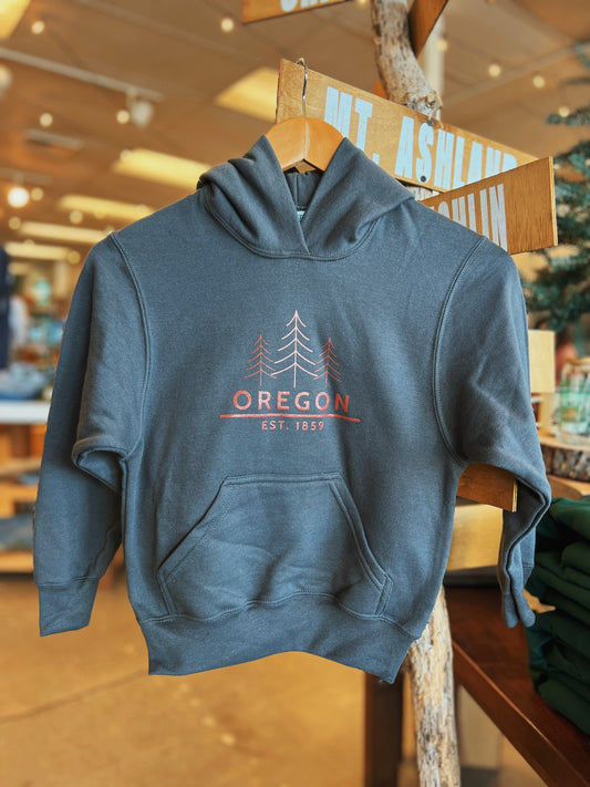 Three Tree Oregon Youth Hoodie