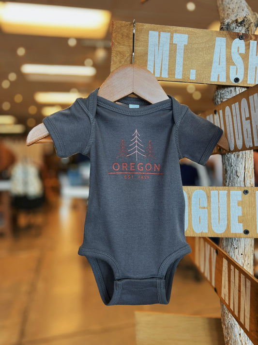 Three Tree Oregon Onesie