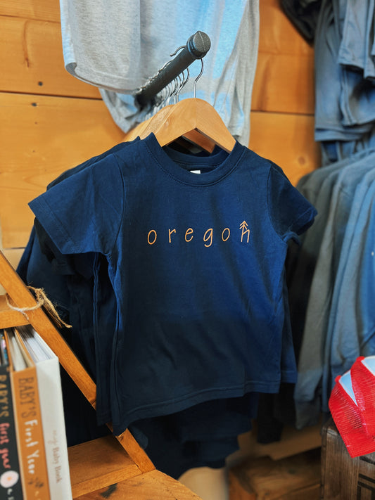 Youth Oregon Tree T-Shirt