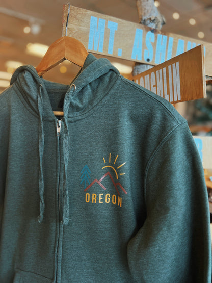 Oregon Outdoors Full Zip Hoodie