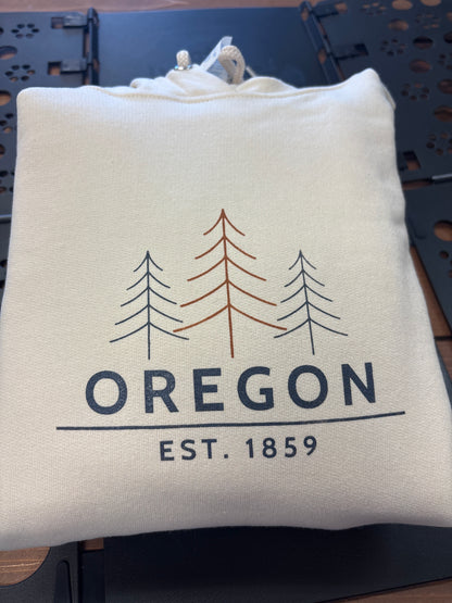 Oregon Heritage Hoodie - Natural