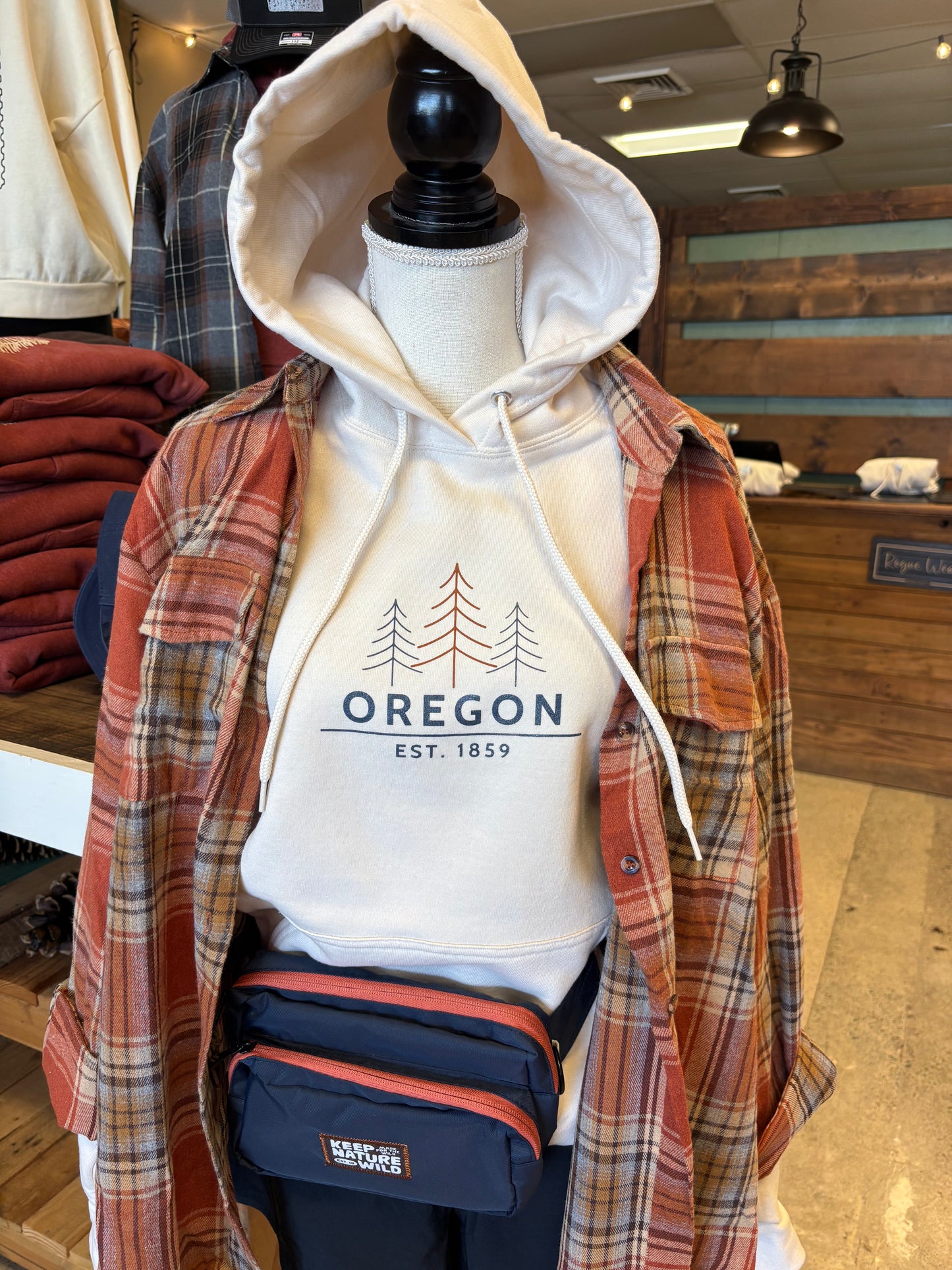 Oregon Heritage Hoodie - Natural