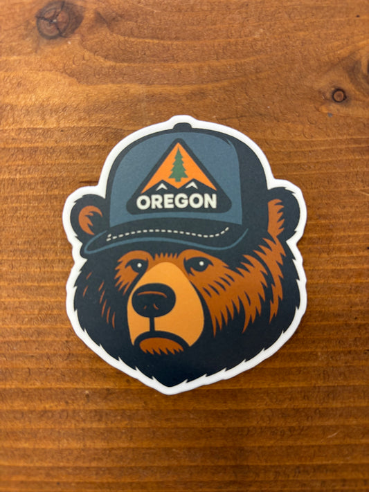 Oregon Bear Sticker