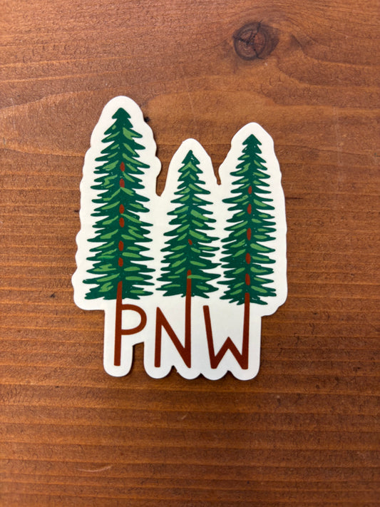 PNW Trees Sticker