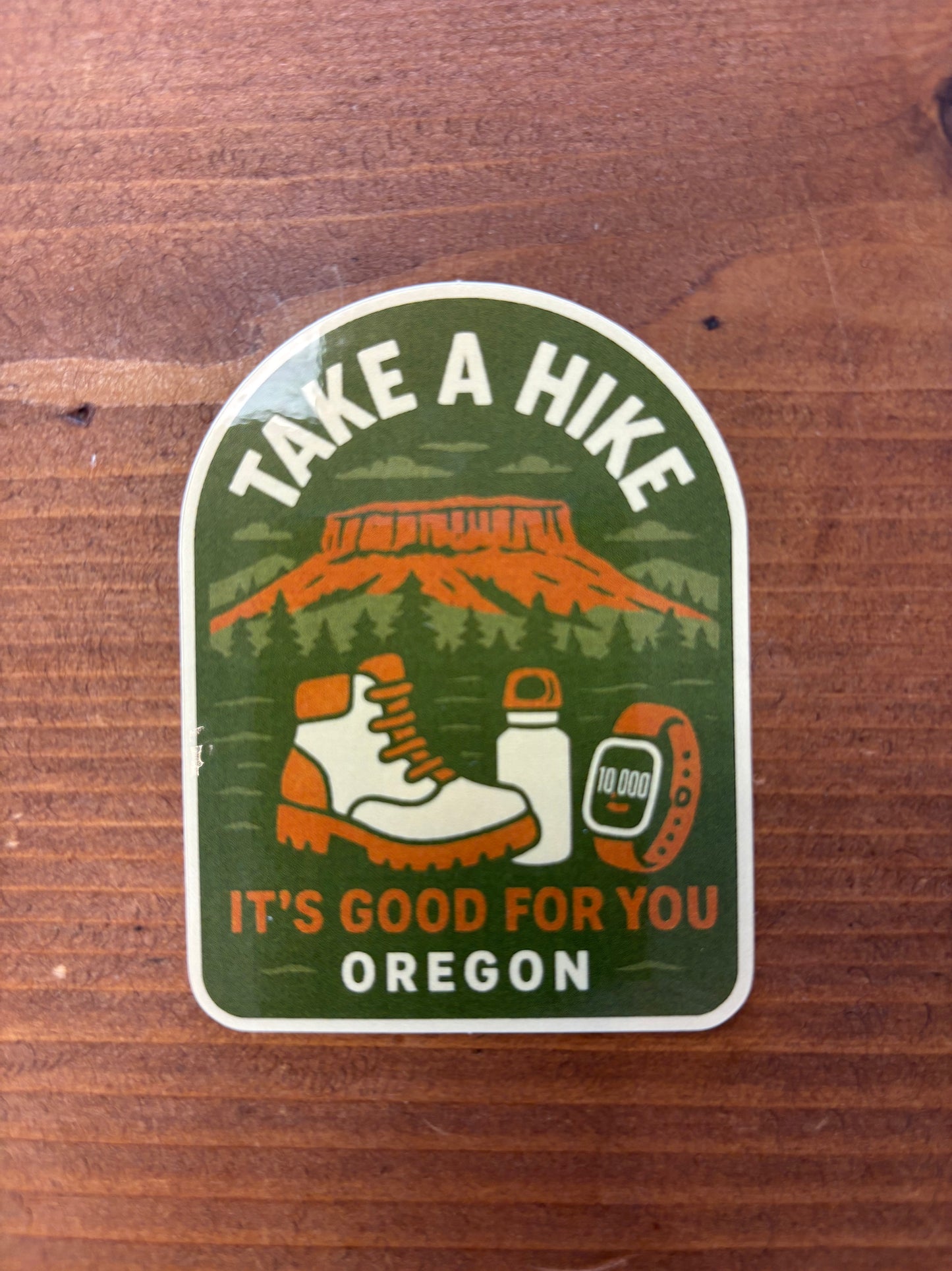 Take a Hike Oregon Sticker
