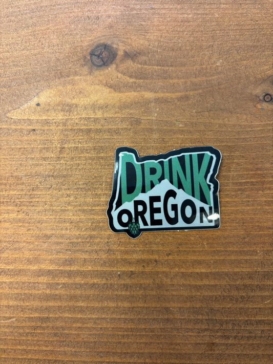 Drink Oregon Mini Sticker