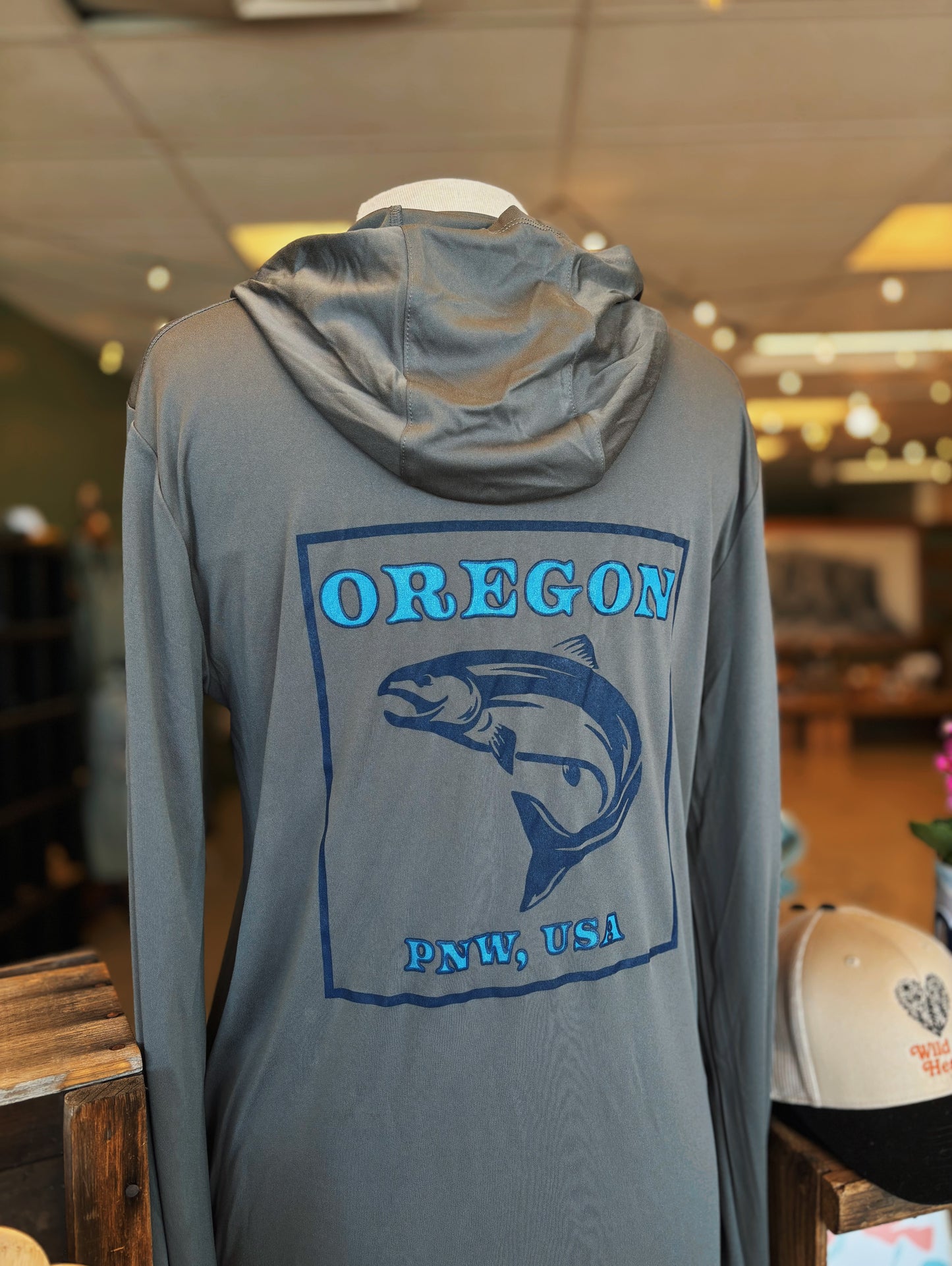 Steelhead State UPF Sun Hoodie