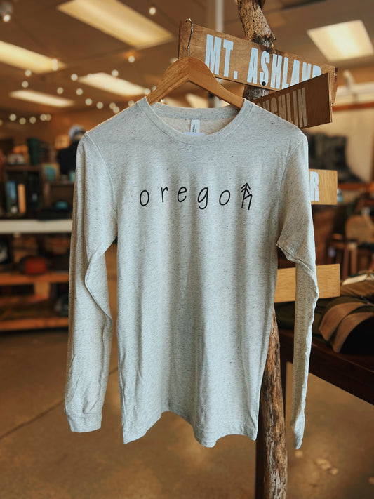Clearance Oregon with Small Tree Long Sleeve
