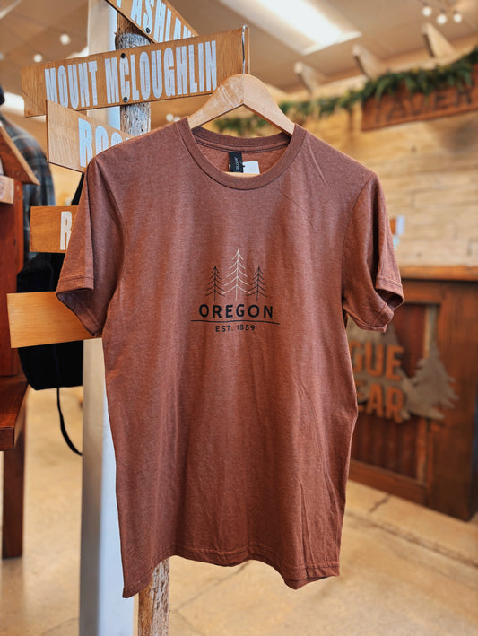 Three Tree Oregon Est. T Shirt