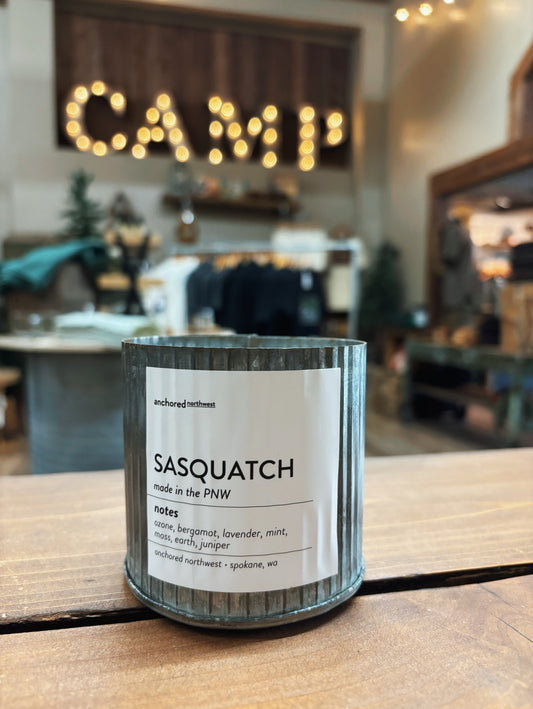 Sasquatch Candle