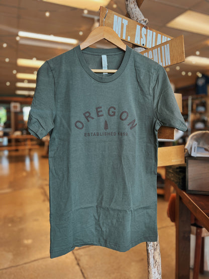 Oregon Established T-Shirt - Green