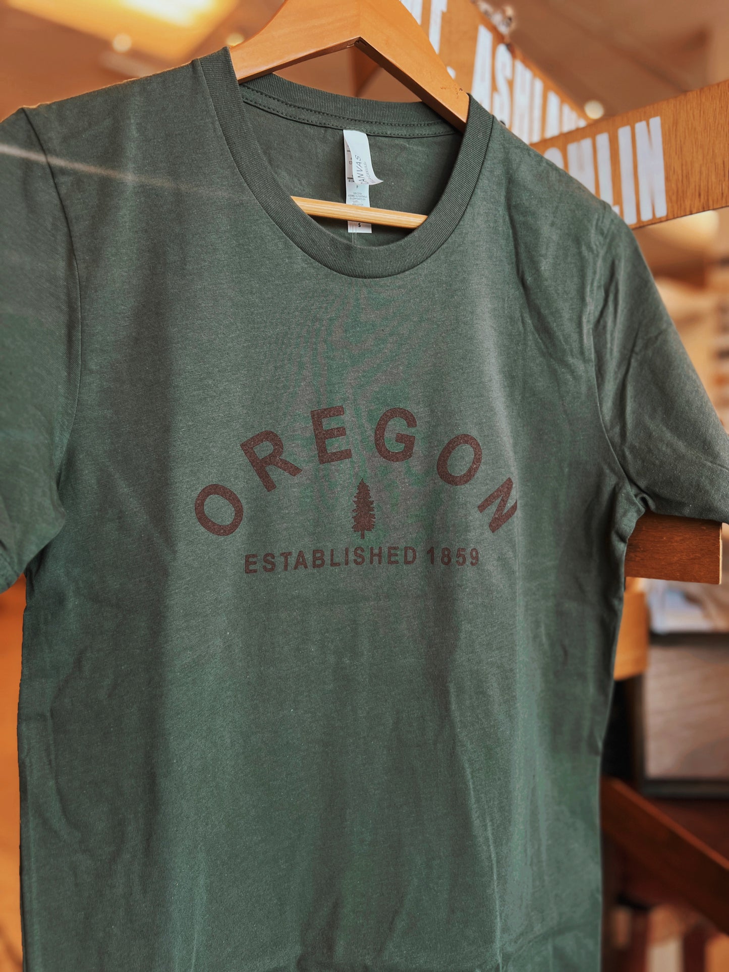 Oregon Established T-Shirt - Green