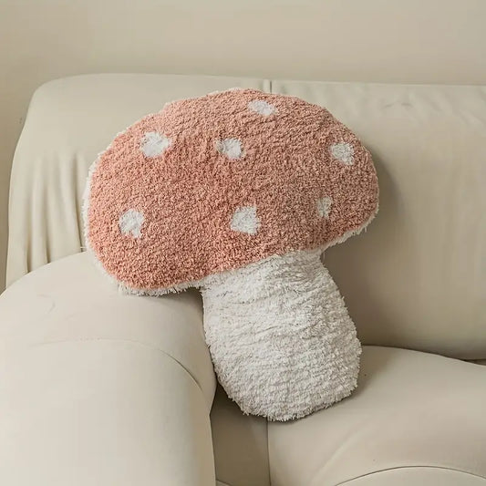 Mushroom Throw Pillow