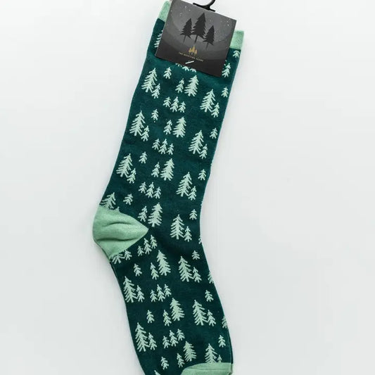 Pine Tree Socks