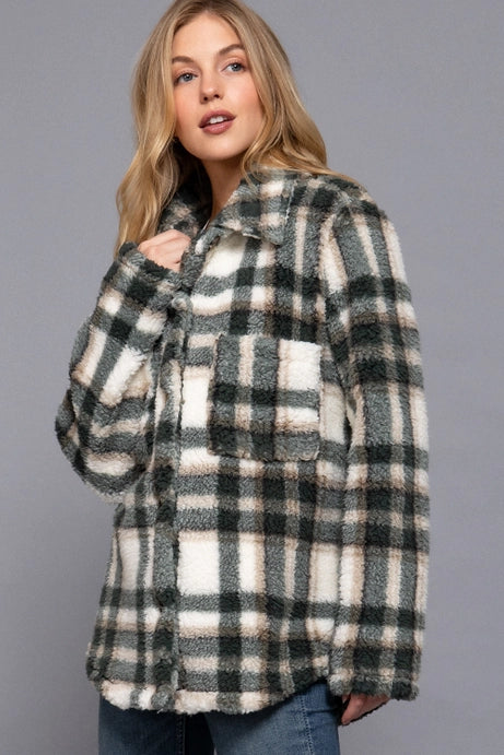 Faux Fur Flannel