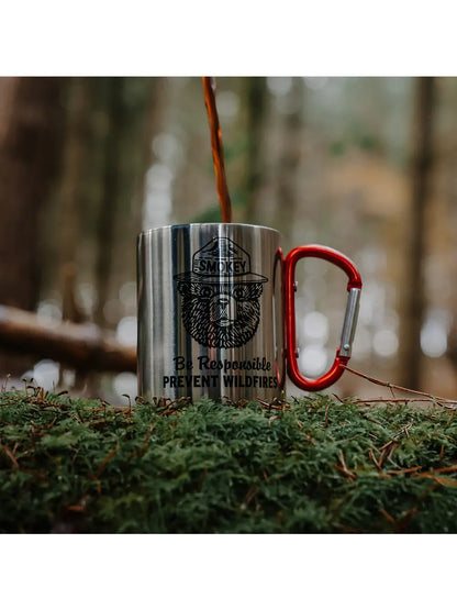 Smokey: Be Responsible Carabiner Camp Mug