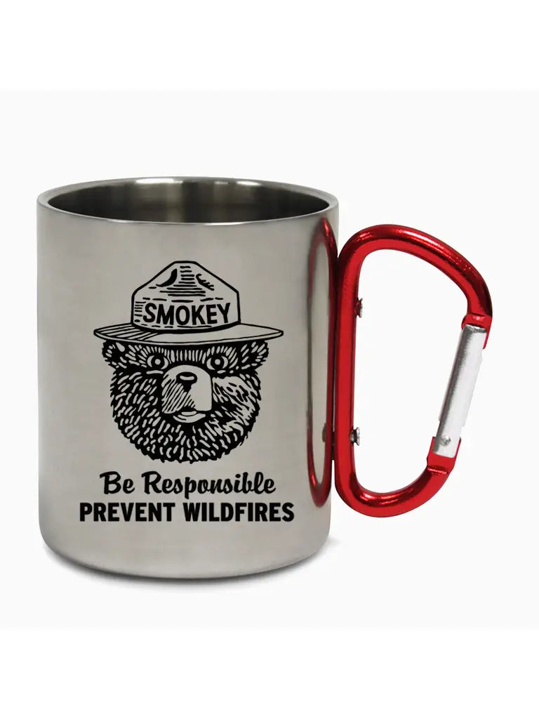 Smokey: Be Responsible Carabiner Camp Mug