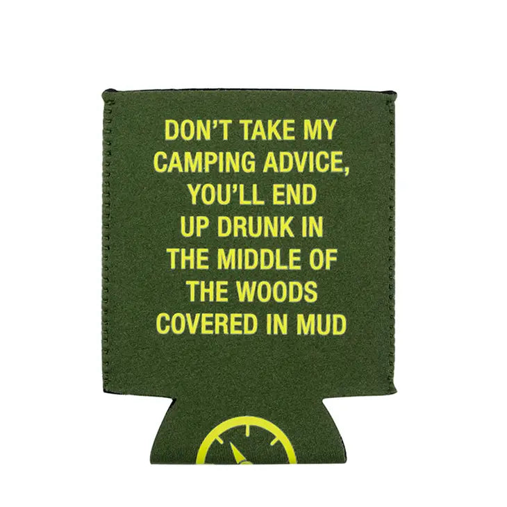 Camping Advice Koozie