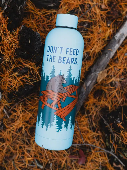 Don't Feed The Bears Water Bottle