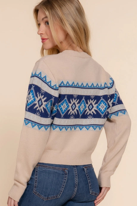 Faire Isle Sweater Top