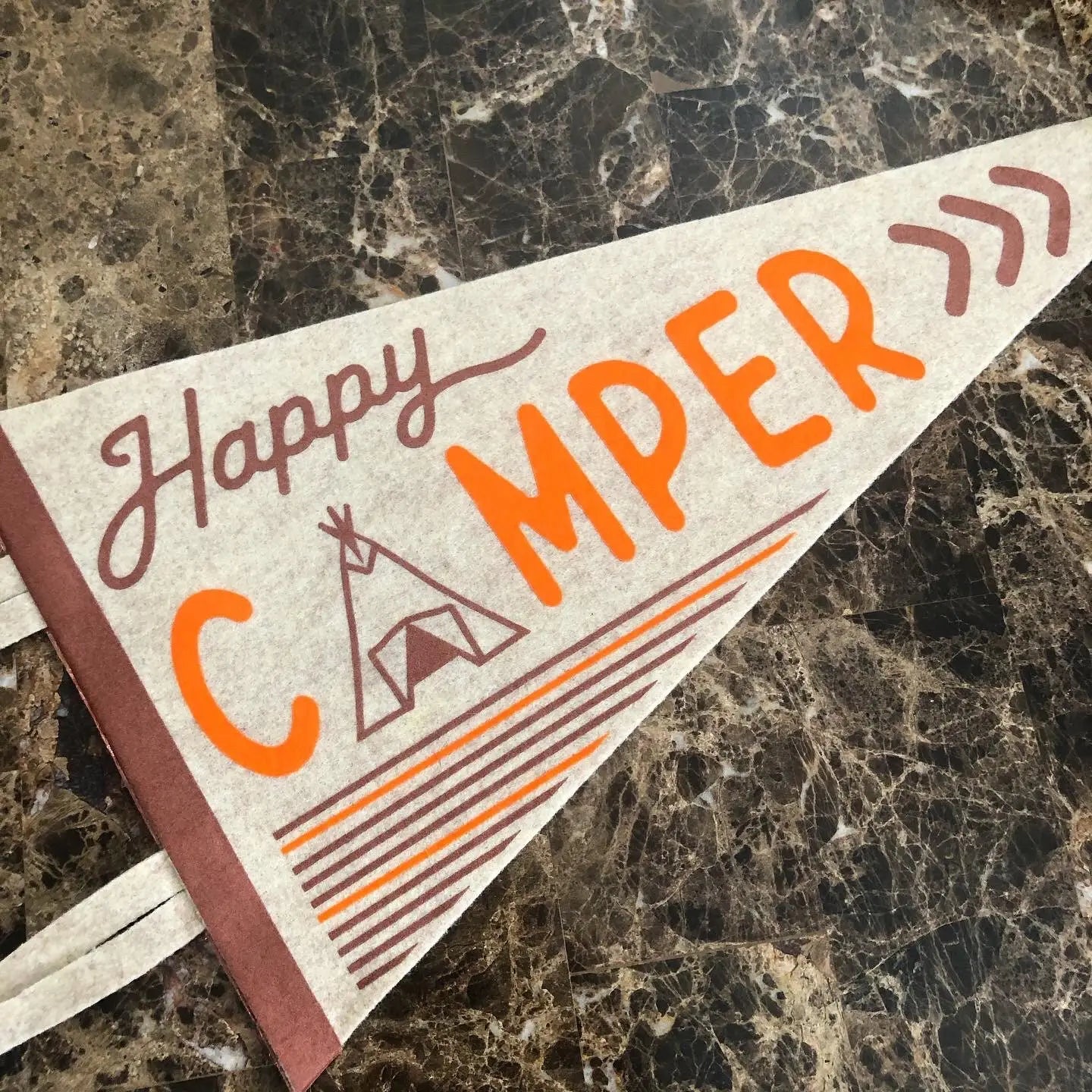 Happy Camper Pennant