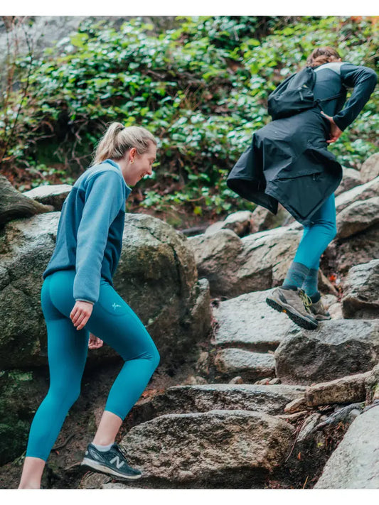 Belcarra Women's Hiking Leggings - Turquoise