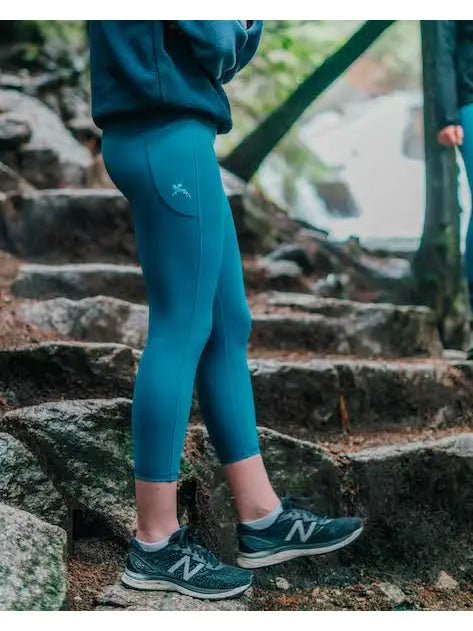 Belcarra Women's Hiking Leggings - Turquoise