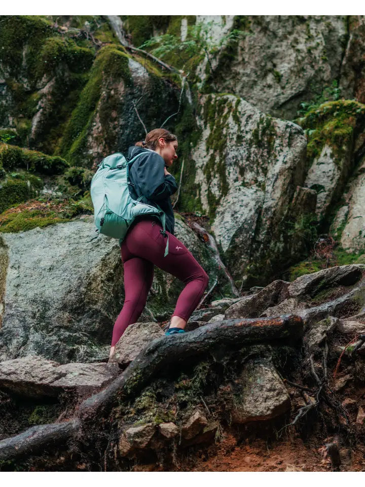 Belcarra Women's Hiking Leggings - Burgundy