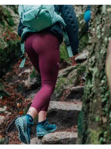 Belcarra Women's Hiking Leggings - Burgundy