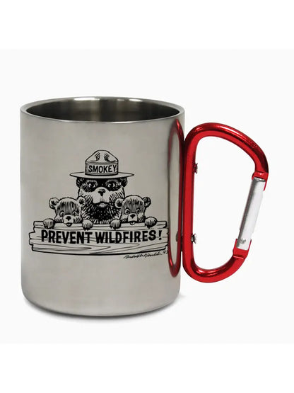 Smokey's Friends Carabiner Camp Mug