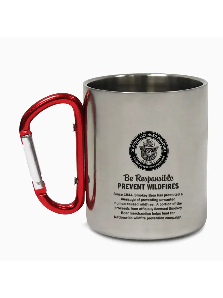 Smokey's Friends Carabiner Camp Mug