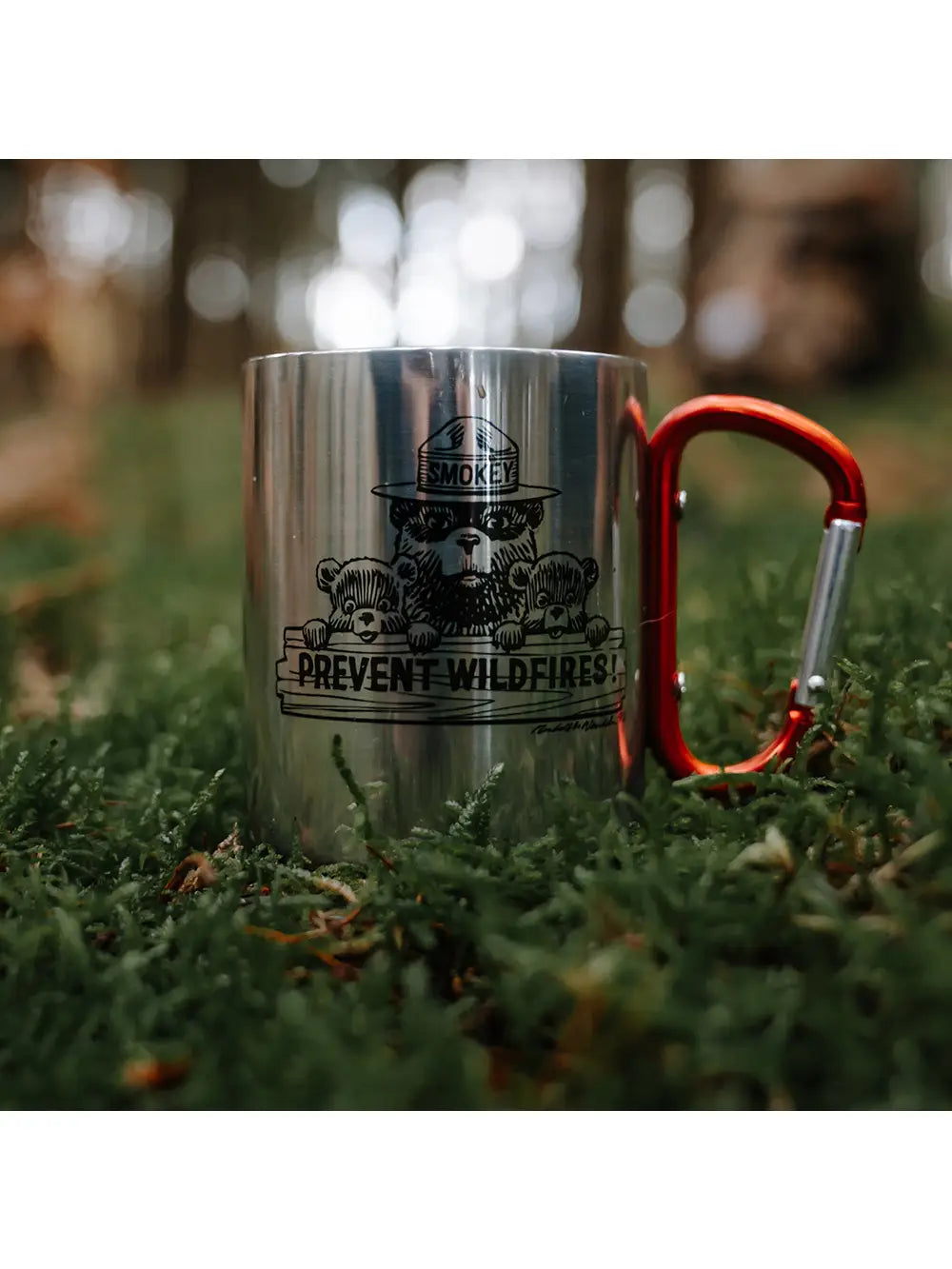 Smokey's Friends Carabiner Camp Mug