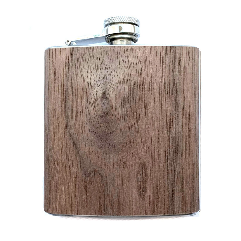 Wood Wrapped Flasks