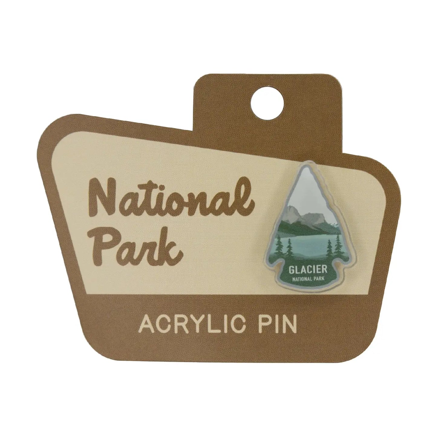 National Parks Acrylic Pin