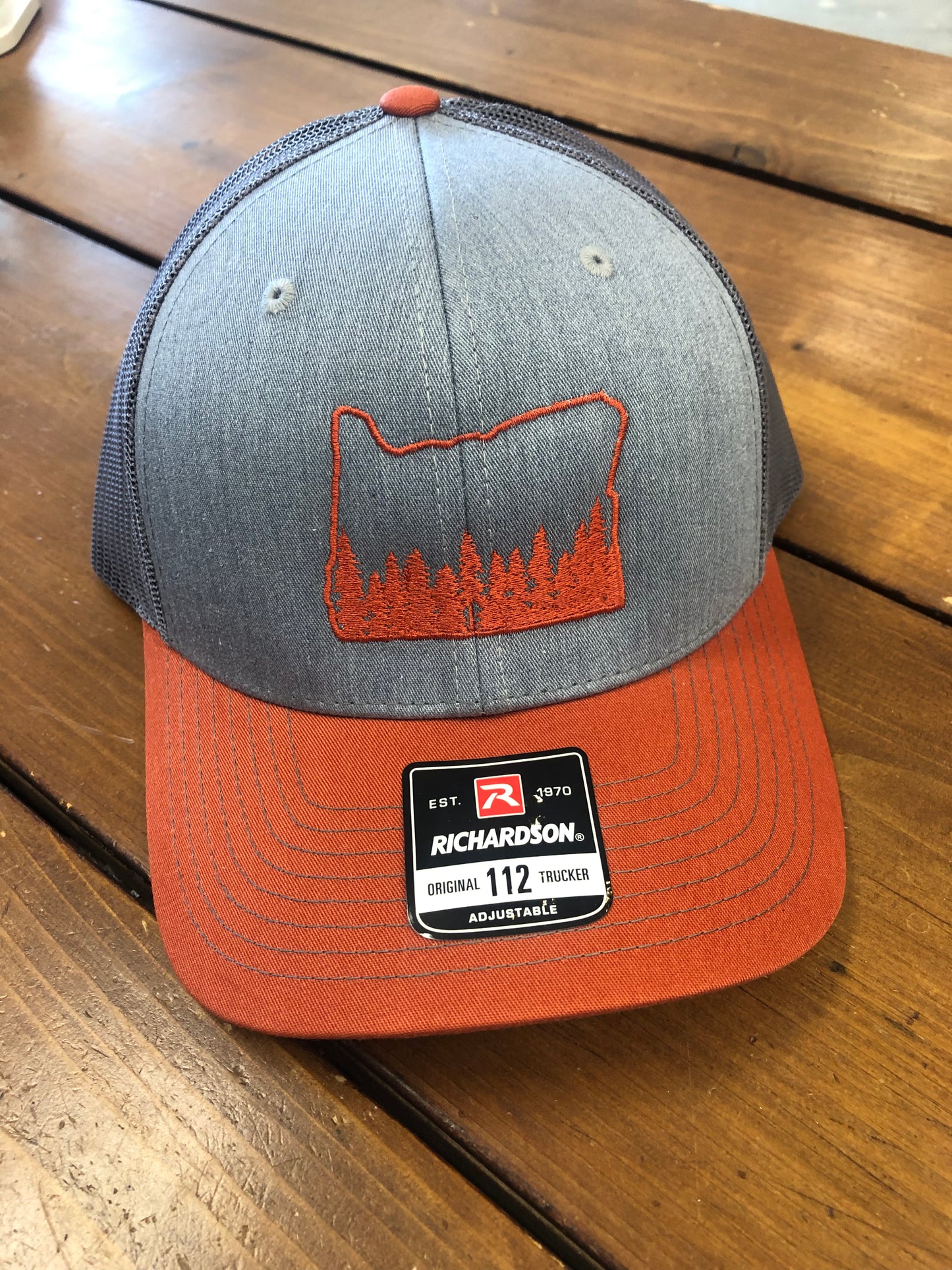 Oregon Outline w/ Trees Hat