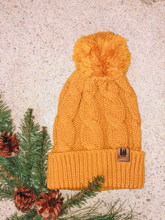 Pom Pom Knit Beanies
