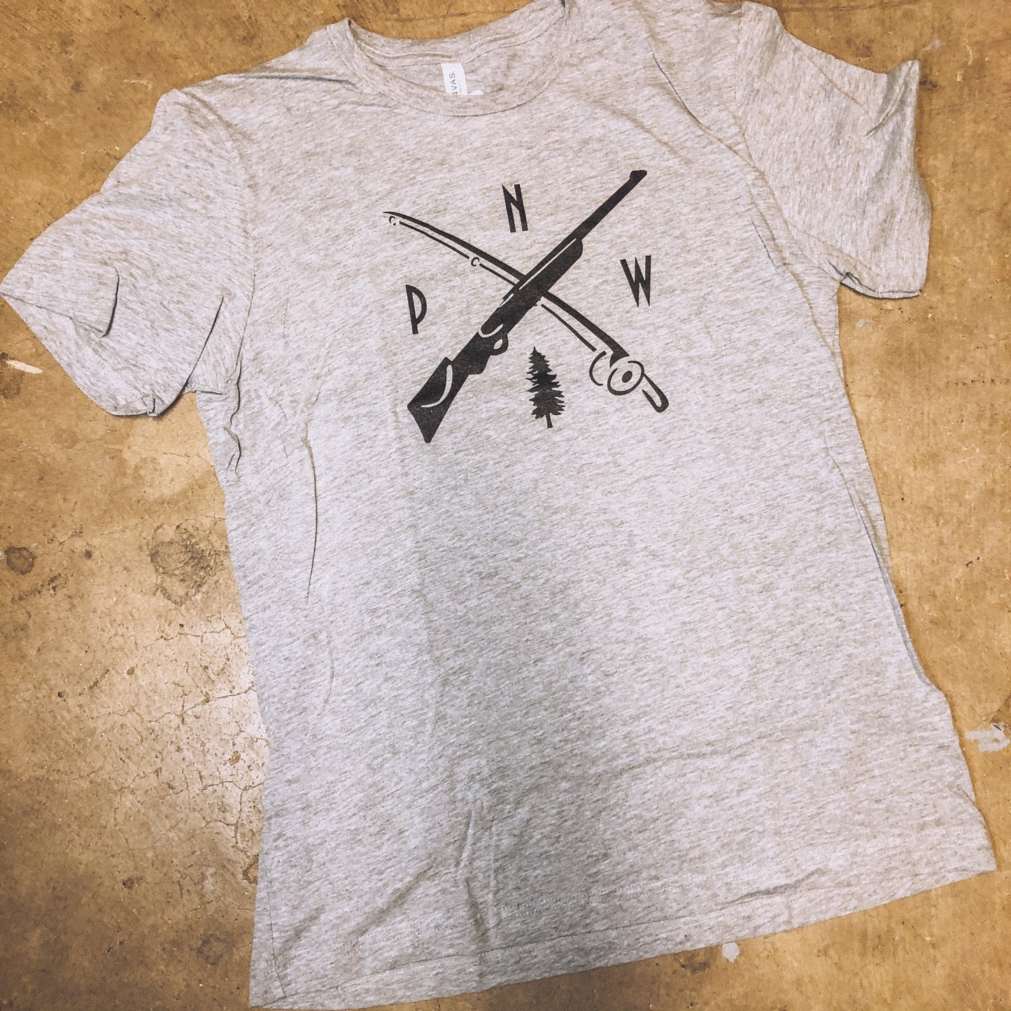 PNW Outdoors T-Shirt // Grey