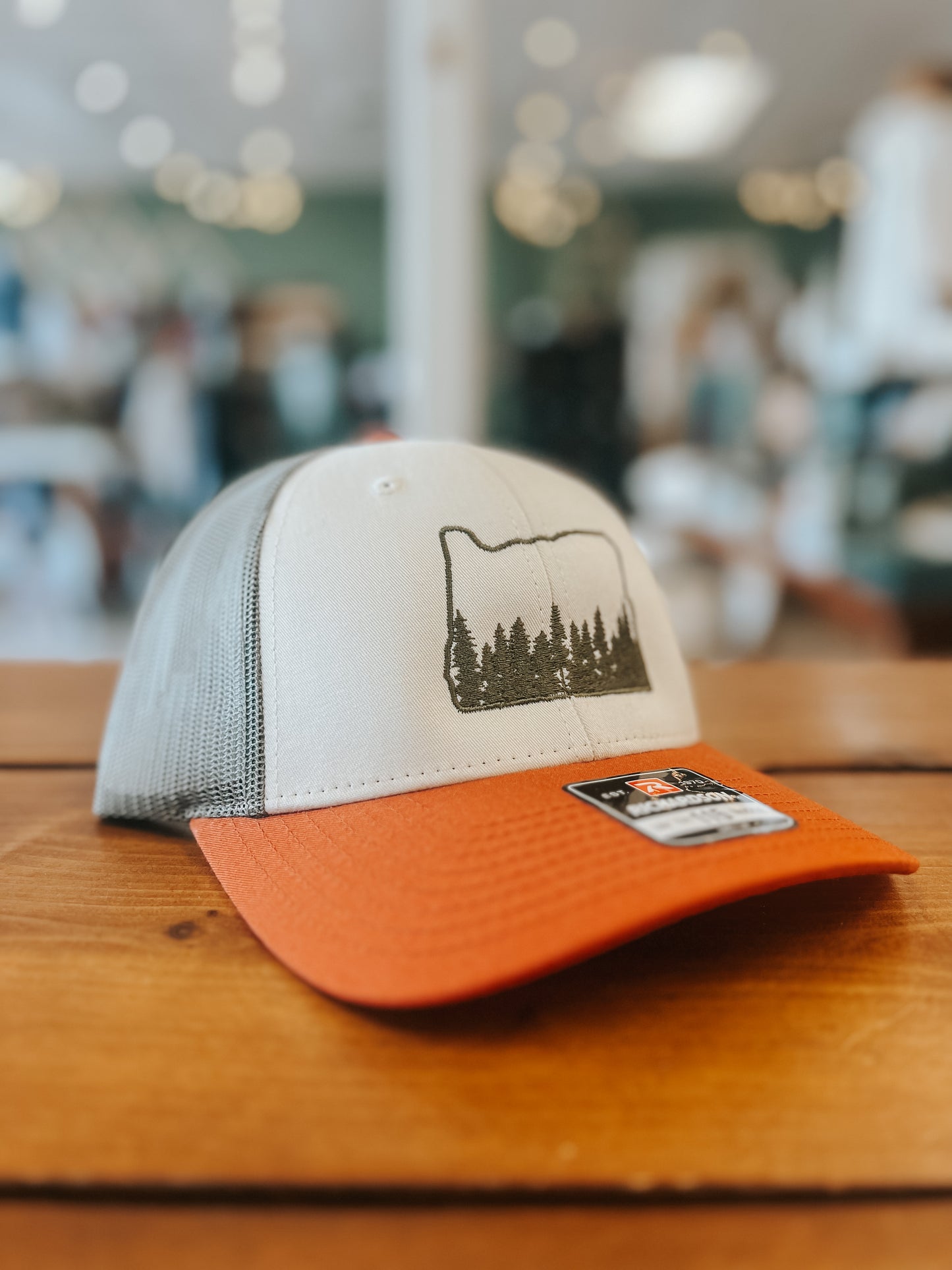 Oregon Outline w/ Trees Hat