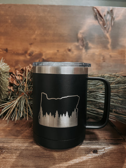 15oz Coffee Mug w/ Handle