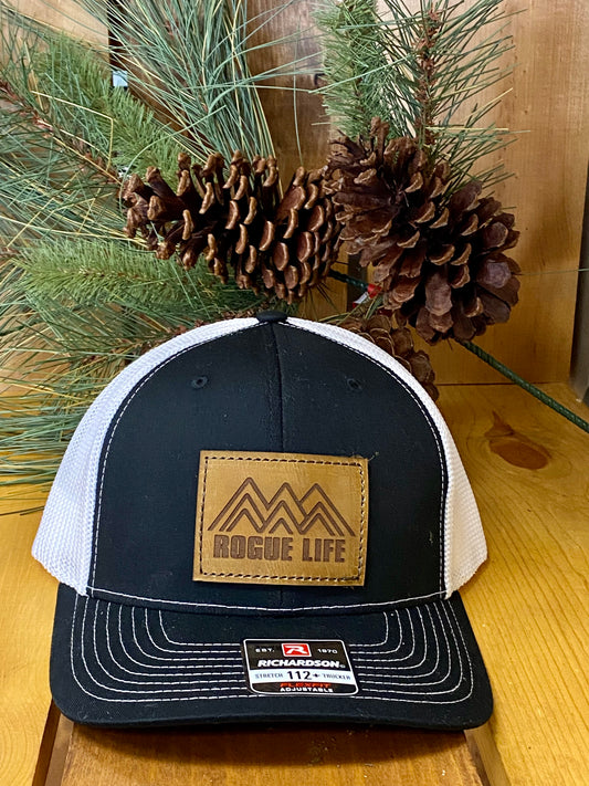 Rogue Life Leather Patch Hat