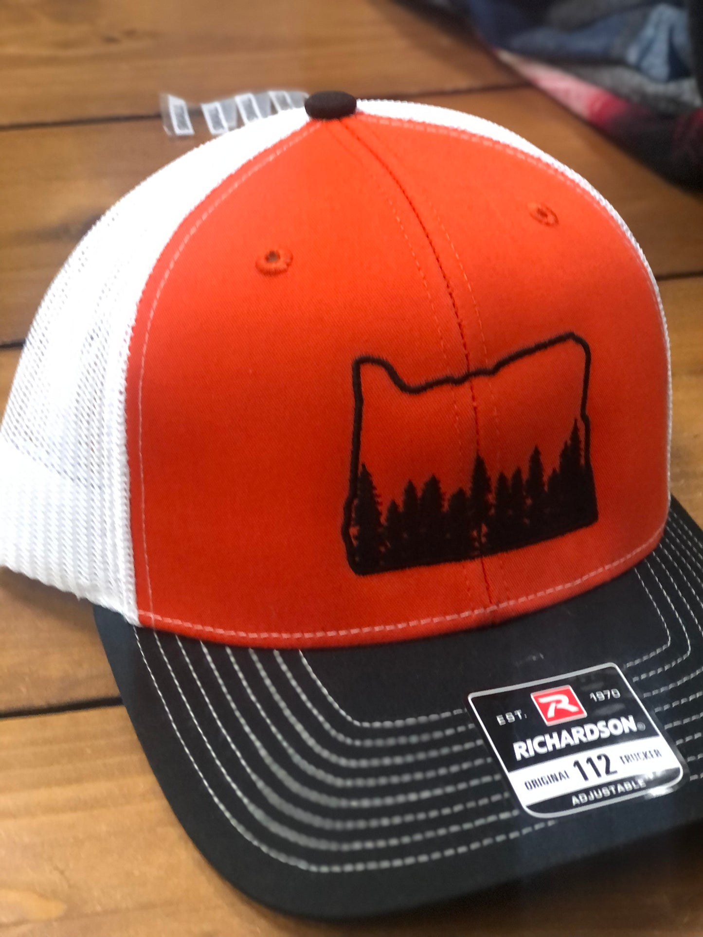 Oregon Outline w/ Trees Hat