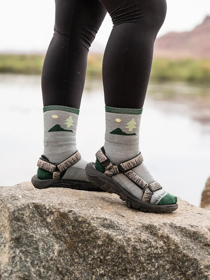 Camp & Trail Mid Socks: Lone Pine