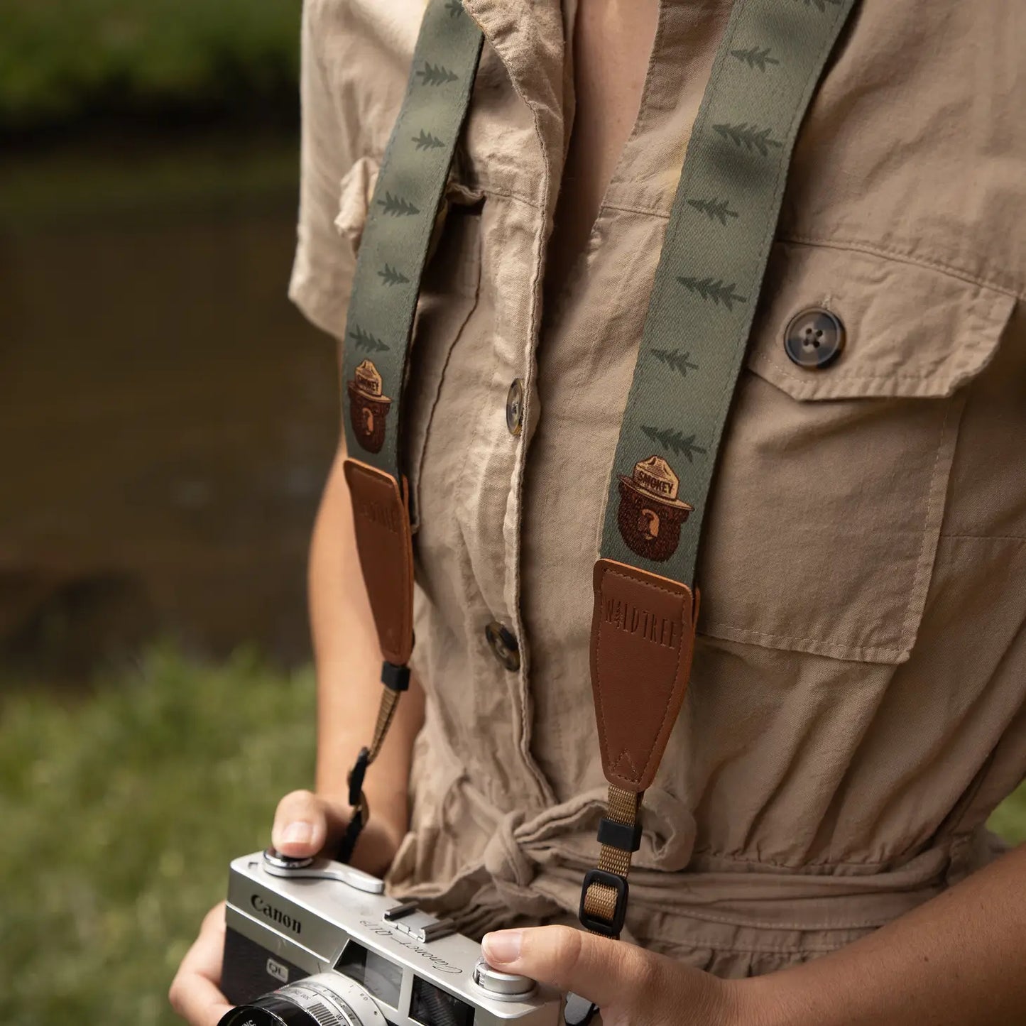 Smokey Bear Camera Strap