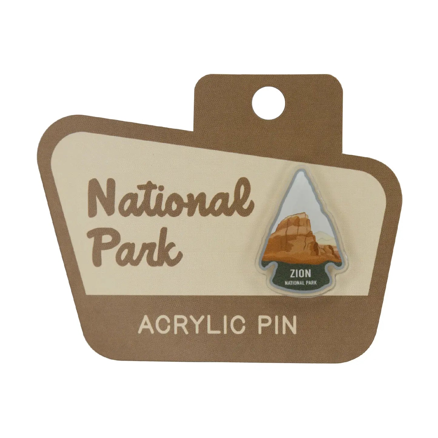 National Parks Acrylic Pin